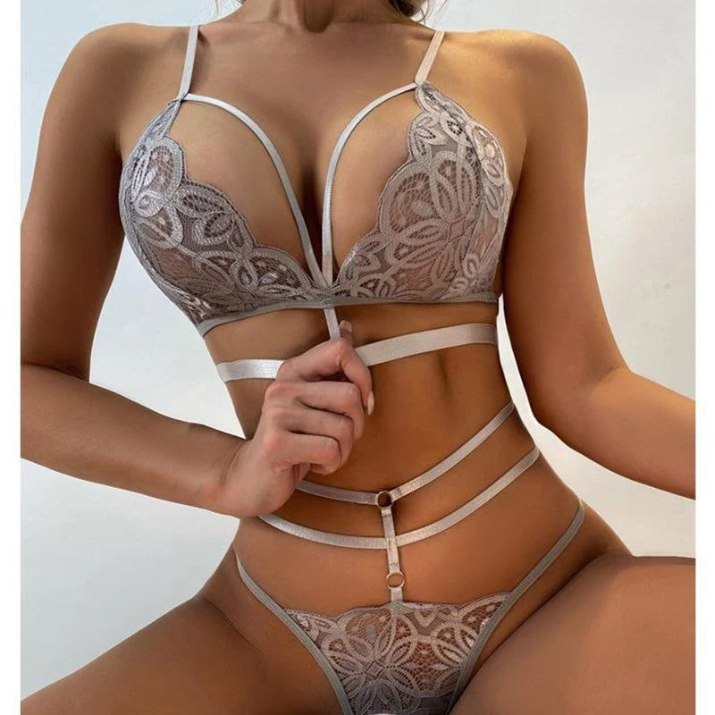 Transparent Underwear Set