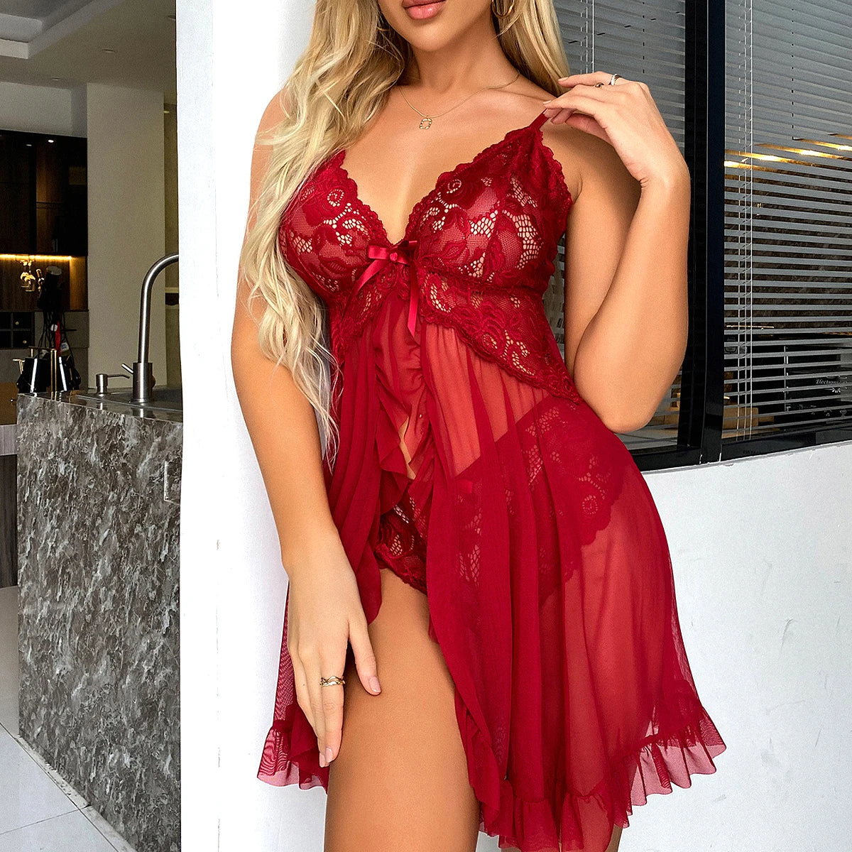 Hot Baby Doll Nightdress Pajamas
