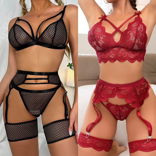 New Hot Erotic Mesh Lingerie